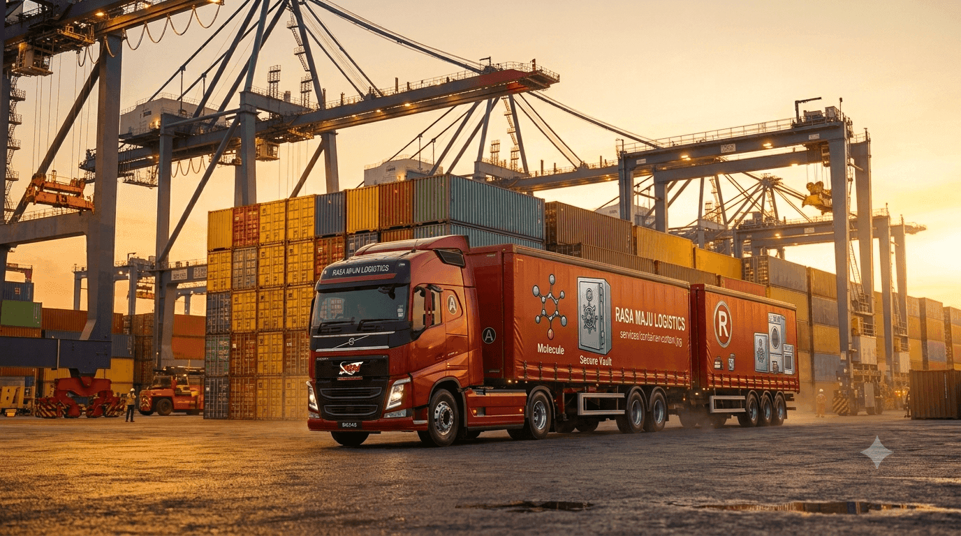 Container & Curtain-side